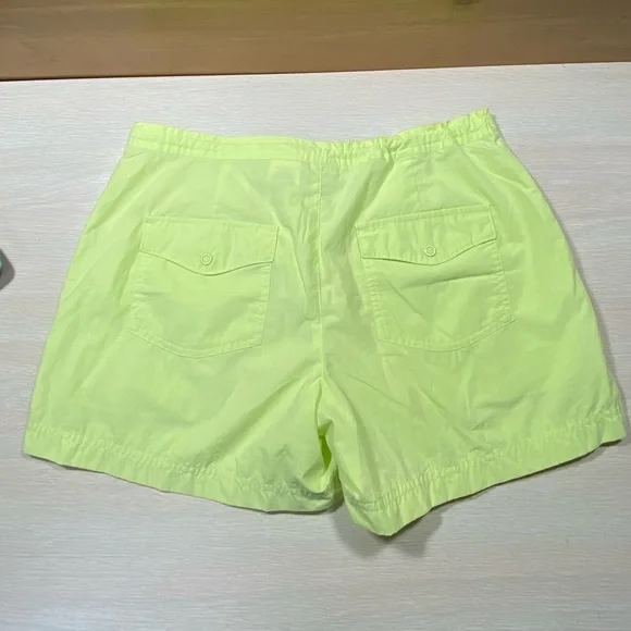 Columbia Women’s Yellow Snap Drawstring No Net Shorts PM - Picture 4 of 10